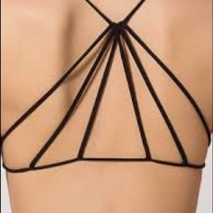 Free people strapped back bralette